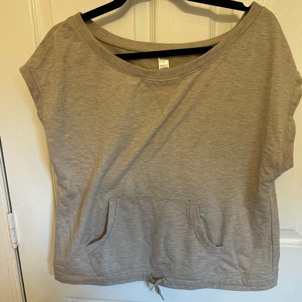 Short Sleeve Sweatshirt